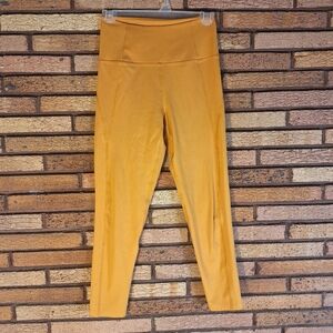 Girlfriend Collective Small Gold Leggings
